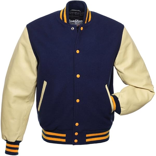 Tripex Letterman Baseball School College Bomber Varsity Jacket